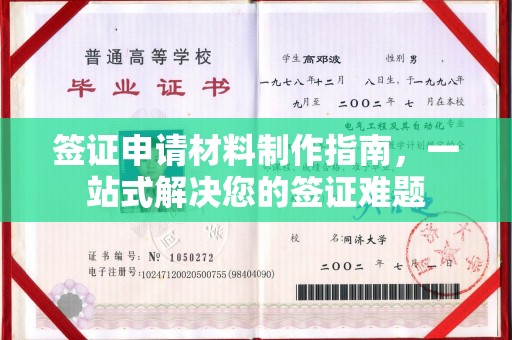 龙山签证申请材料制作指南，一站式解决您的签证难题