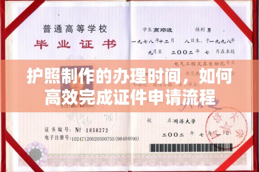 龙山护照制作的办理时间，如何高效完成证件申请流程